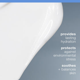 Dermalogica texture close-up highlighting creamy gel-cream finish for smooth hydration