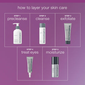 Dermalogica Thermafoliant ingredients panel close-up for transparency
