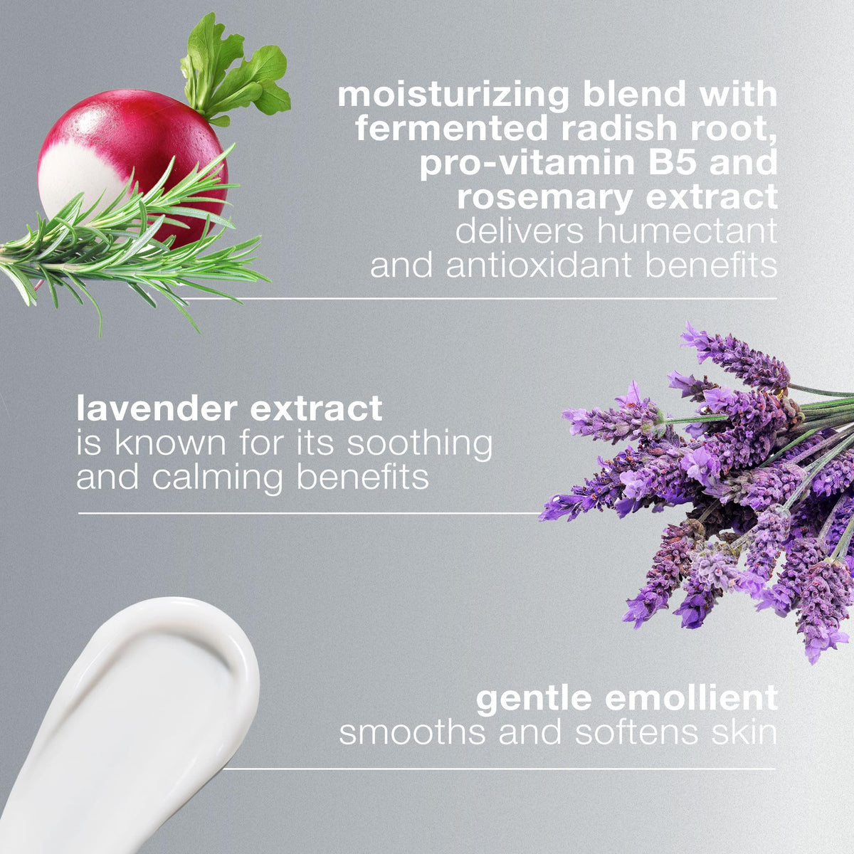 Dermalogica non-foaming application rinses clean without irritation