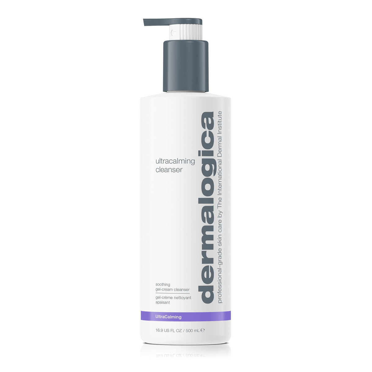 Dermalogica front packaging showing gentle cleanser and calming benefit