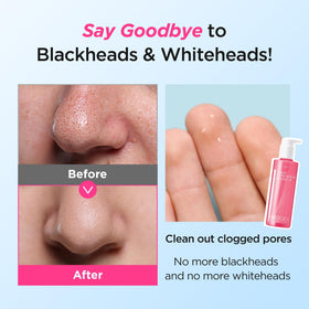 DERMALOGY by NEOGENLAB in-use removing mascara and sunscreen for effective cleansing