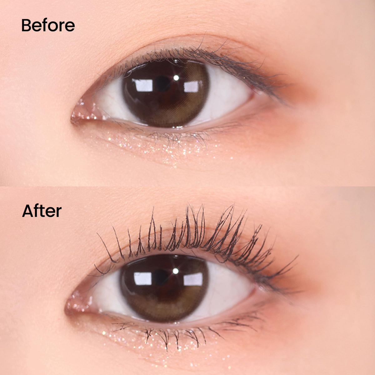 DERMALOGY by NEOGENLAB mascara texture on brush showing smooth even coating
