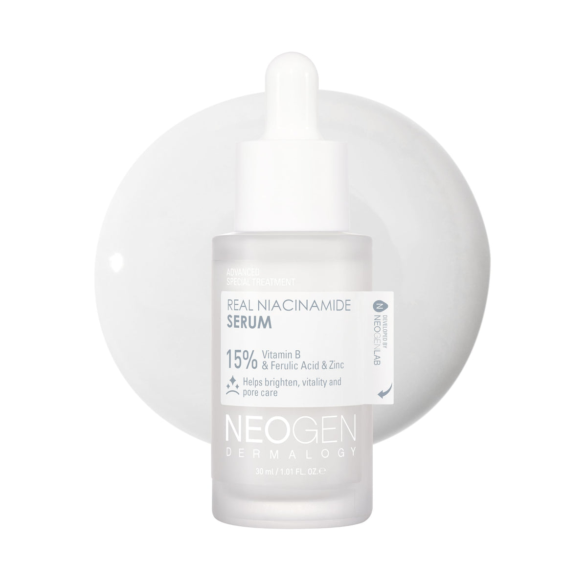 DERMALOGY by NEOGENLAB front packaging showing product and benefits