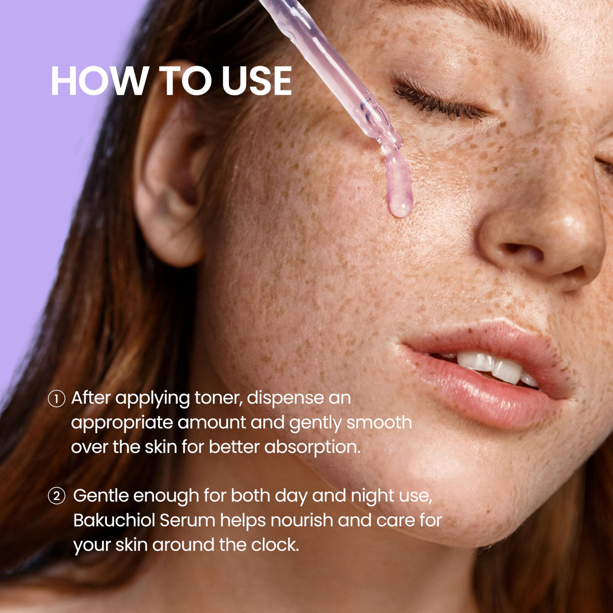 DERMALOGY by NEOGENLAB applying serum on back of hand for visible hydration benefit