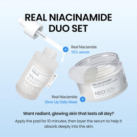 DERMALOGY by NEOGENLAB lifestyle image showing matte, refined skin