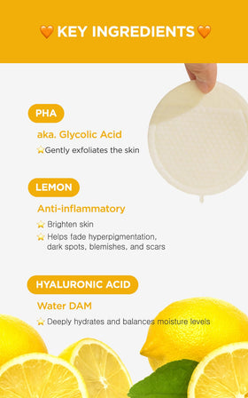 DERMALOGY by NEOGENLAB pad in hand demonstrating pad size and ease of use