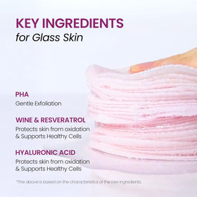DERMALOGY by NEOGENLAB pad soaked in solution for easy exfoliation