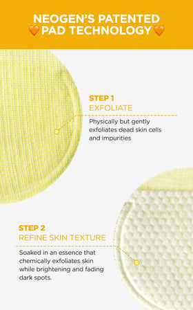 DERMALOGY by NEOGENLAB pad soaked in solution highlighting hydrating formula