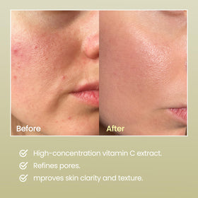 DERMALOGY by NEOGENLAB serum texture close-up, lightweight absorbent finish