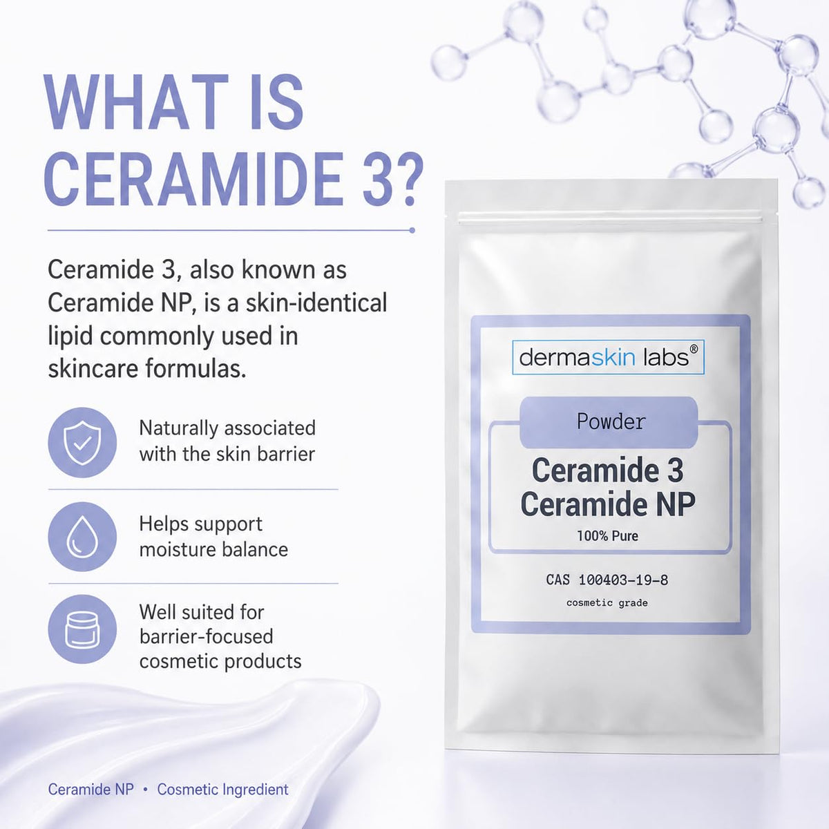 Dermaskin Labs powder dispersing in oil phase to ensure proper solubility