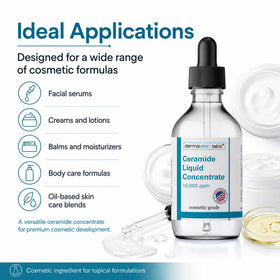 Dermaskin Labs applied as hair mask showing frizz reduction and shine improvement