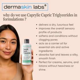 Dermaskin Labs close-up texture showing silky, non-greasy finish