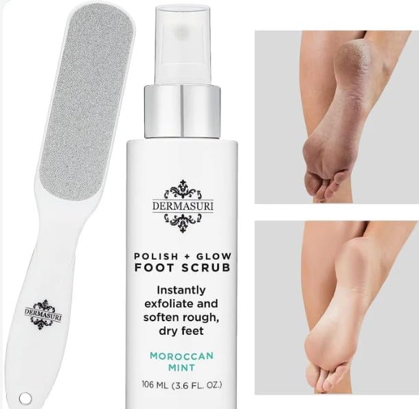 Dermasuri product label and ingredients panel showing formula transparency