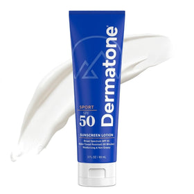 DERMATONE back label close-up highlighting ingredients and directions