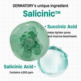 DERMATORY split cotton used as mini mask providing targeted hydration