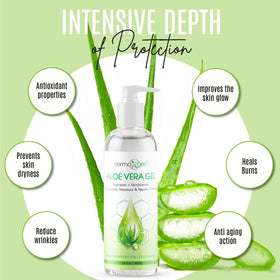 DERMAXGEN applied to face after cleansing for calming effect