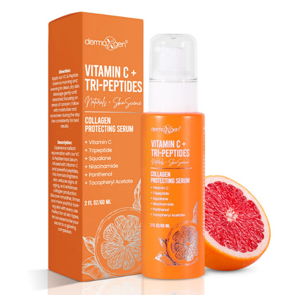 DERMAXGEN front bottle showing packaging and clear branding for shelf appeal