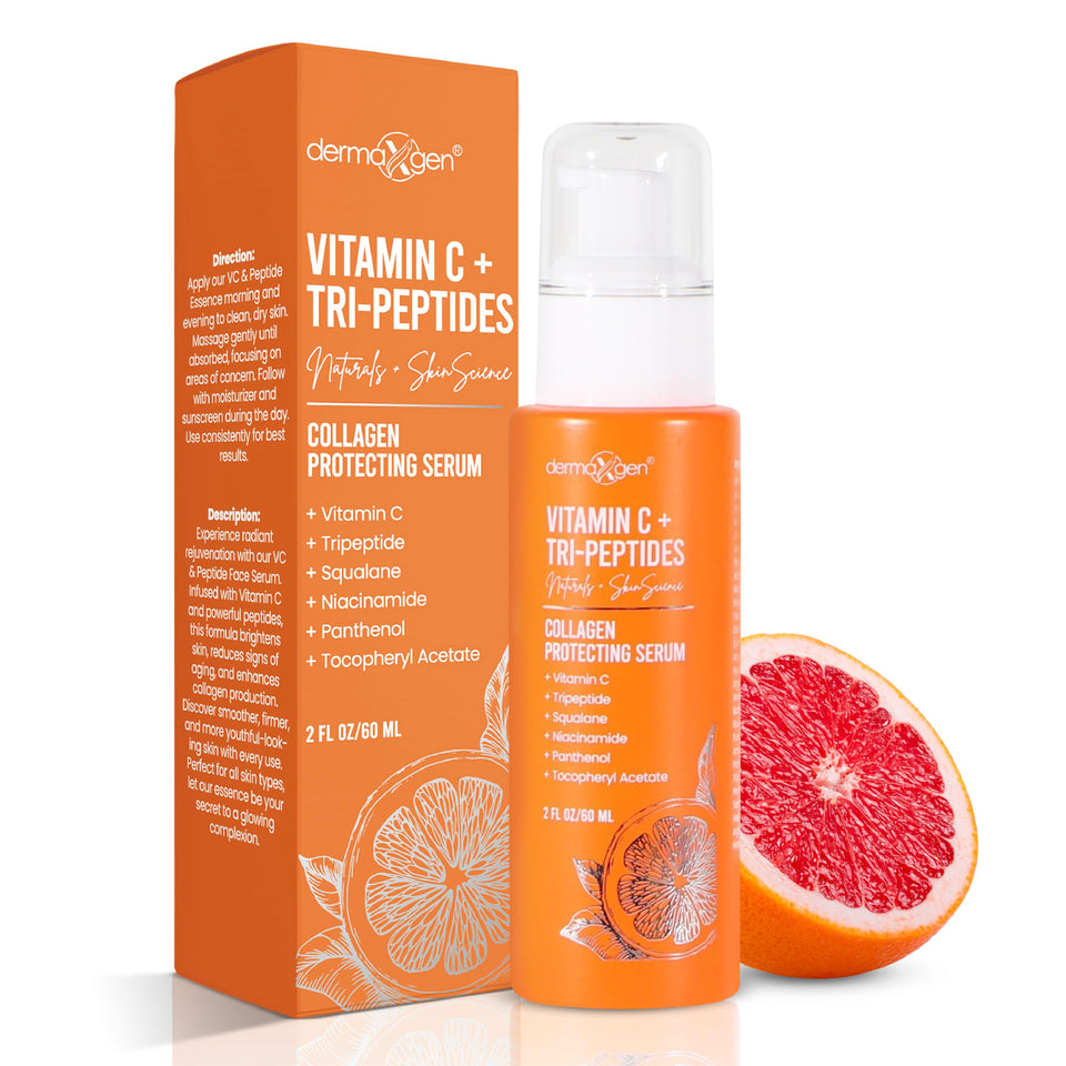 DERMAXGEN front bottle showing packaging and clear branding for shelf appeal