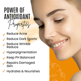 DERMAXGEN turmeric vitamin c and hyaluronic acid ingredient trio benefits