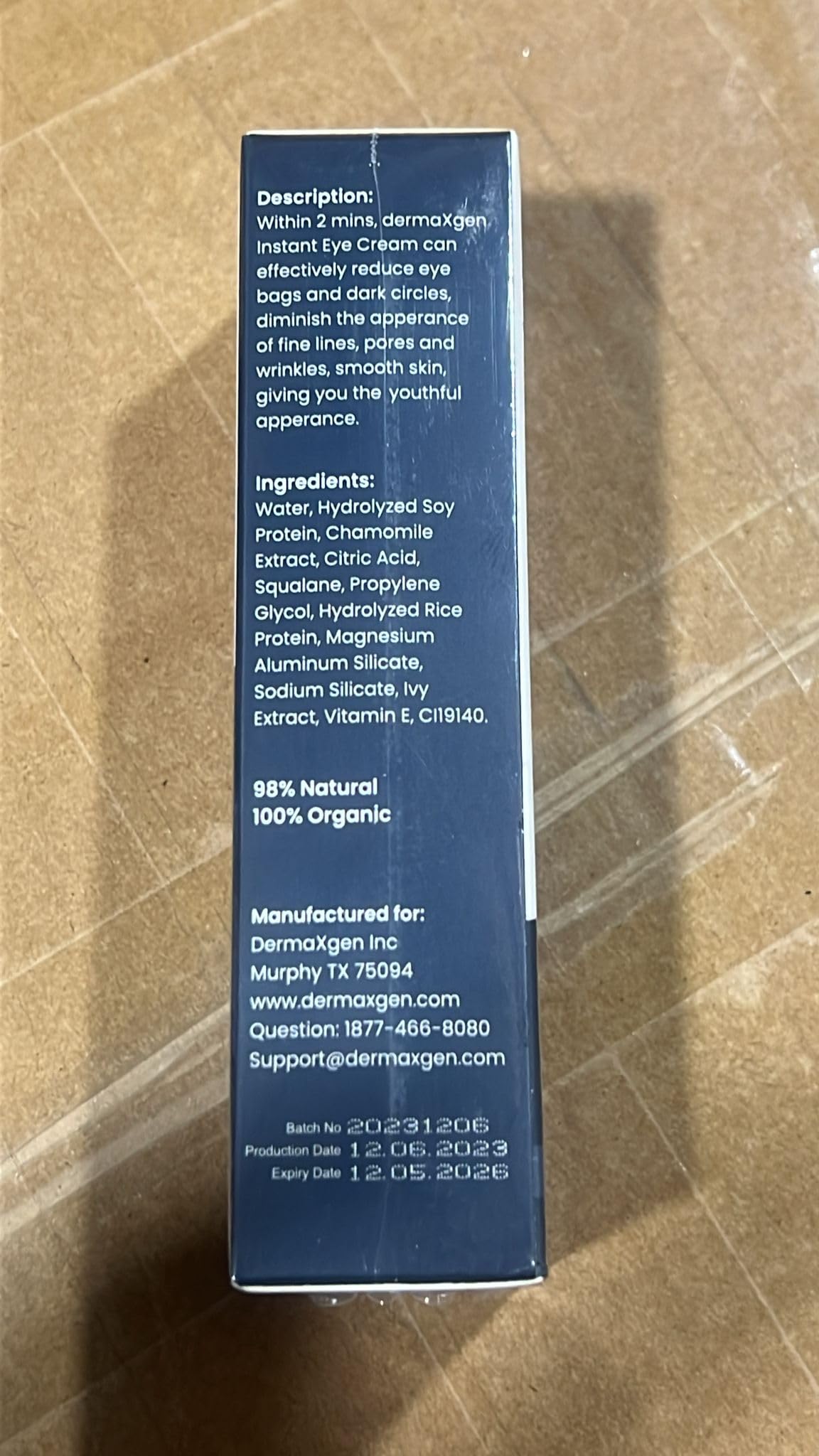 DERMAXGEN in bathroom mirror setting promoting everyday use