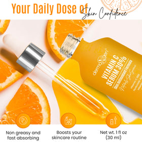 DERMAXGEN bottle on bathroom vanity styled for daily skincare routine inspiration