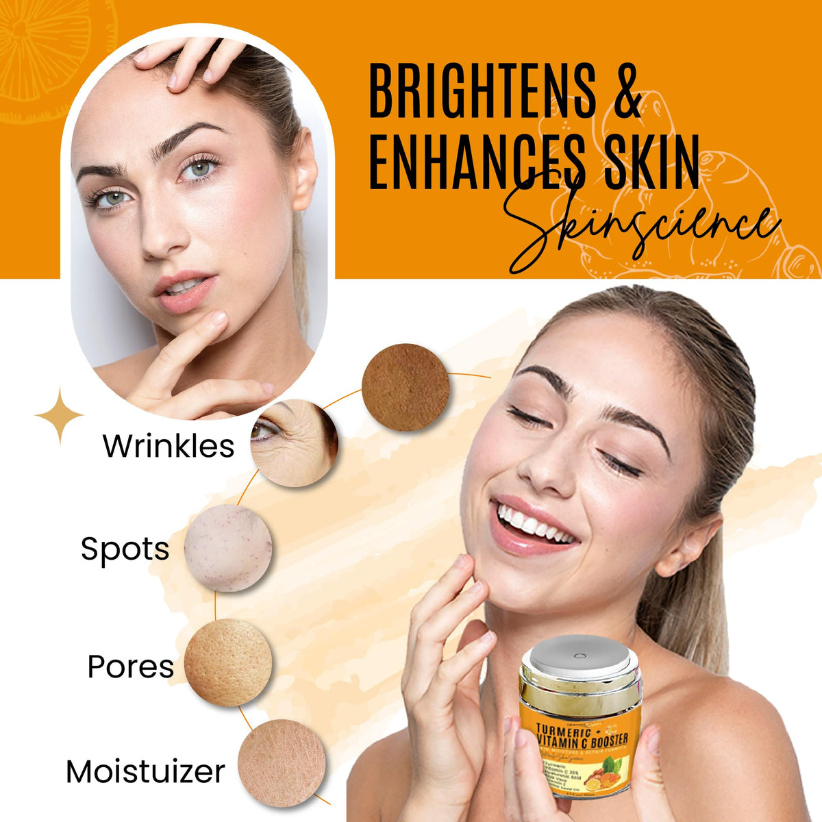 DERMAXGEN cream texture close-up displaying smooth, hydrating finish