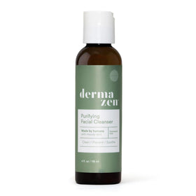 Dermazen front packaging 4oz showing clean pump and calming design for easy use
