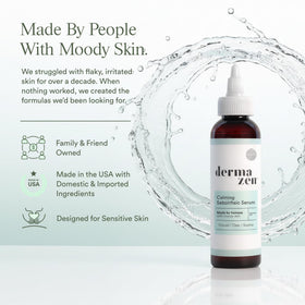 Dermazen key ingredients jar of Dead Sea salts highlighting mineral support