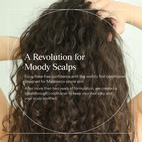 Dermazen texture close-up dispensing lightweight conditioner for easy apply