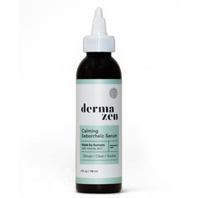 Dermazen bottle front packaging shows clean label and size benefit