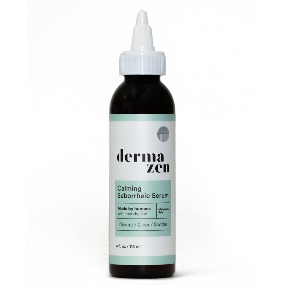 Dermazen bottle front packaging shows clean label and size benefit