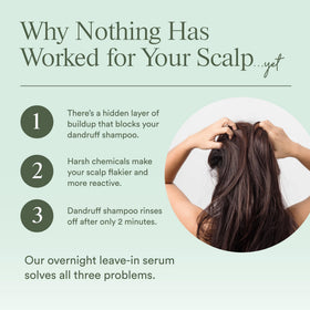 Dermazen serum texture on hand displaying lightweight, fast-absorbing feel