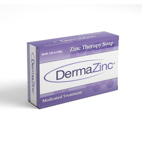 DermaZinc soap close-up texture highlighting moisturizing formula