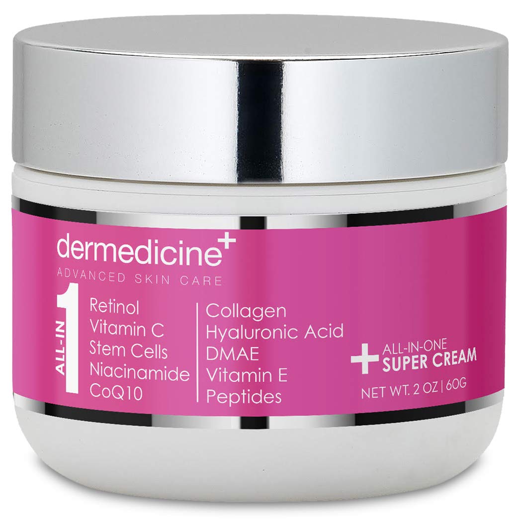 Dermedicine front packaging displaying jar and label for easy identification and trust