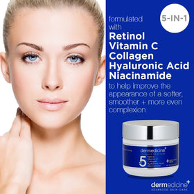 dermedicine cream texture close-up highlighting smooth consistency