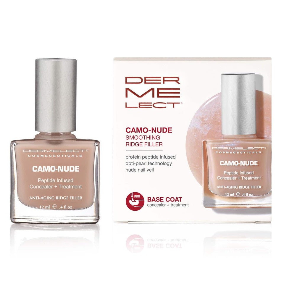 Dermelect front packaging showing product and benefit of concealed discoloration
