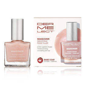 Dermelect front packaging showing product and benefits for instant smoothing