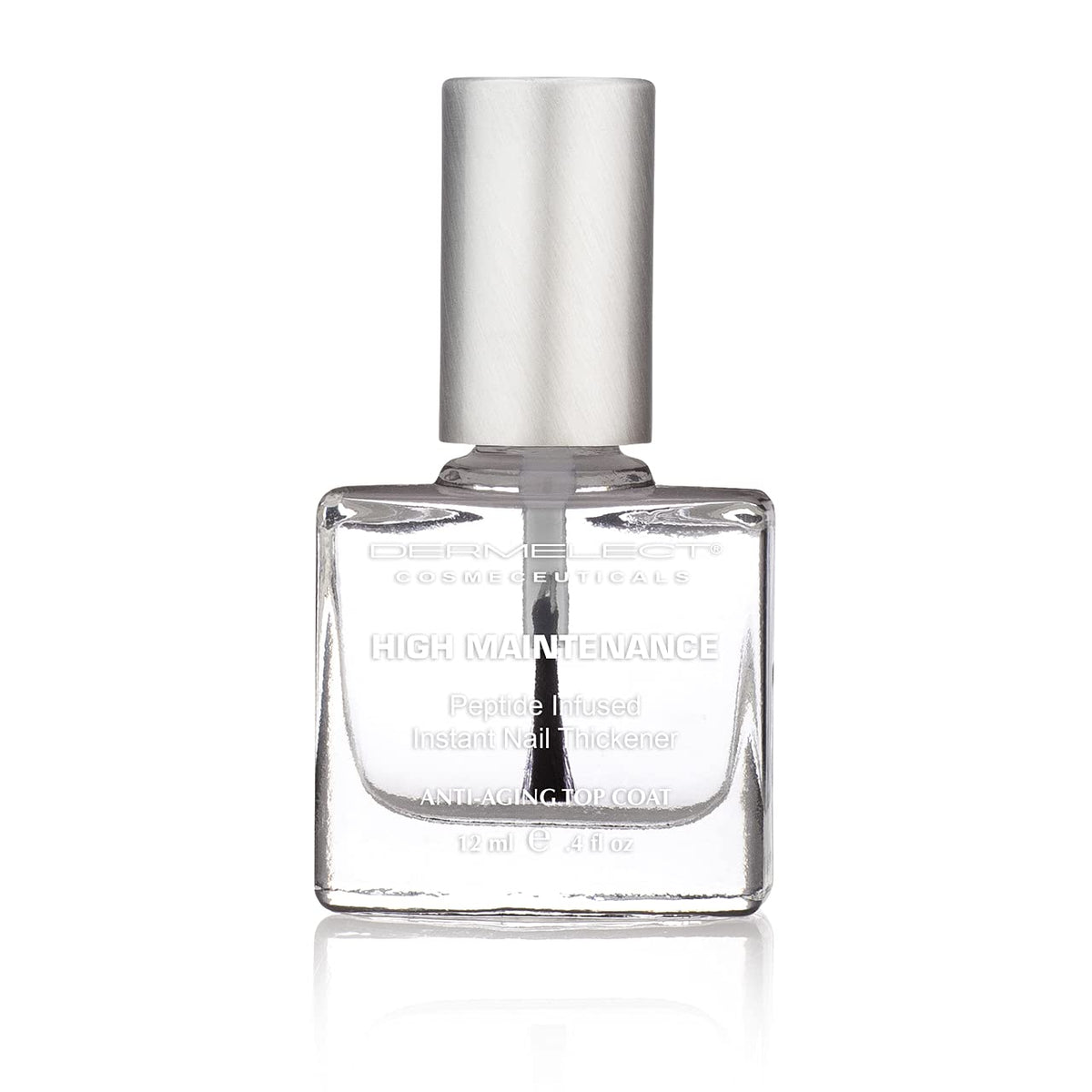 Dermelect texture close-up highlighting smooth high-shine finish