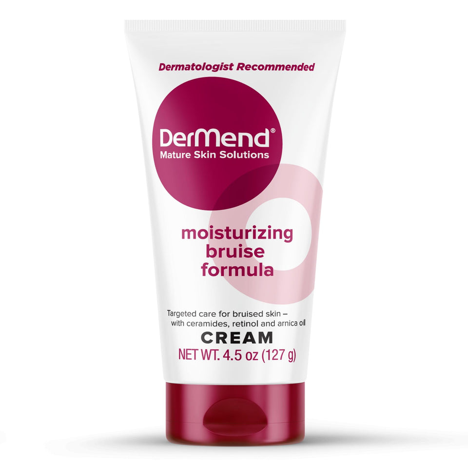 Dermend front packaging showing 4.5 oz tube and clear labeling benefits