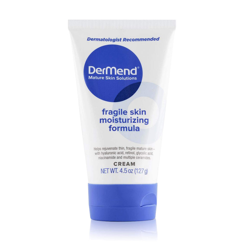 Dermend front tube 4.5oz showing packaging and usage benefit