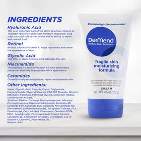 Dermend ceramides ingredient visual emphasizing barrier support
