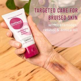 Dermend label ingredients detail showing arnica, vitamin K benefits