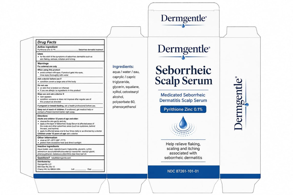 Dermgentle lifestyle shot on bathroom shelf for daily routine