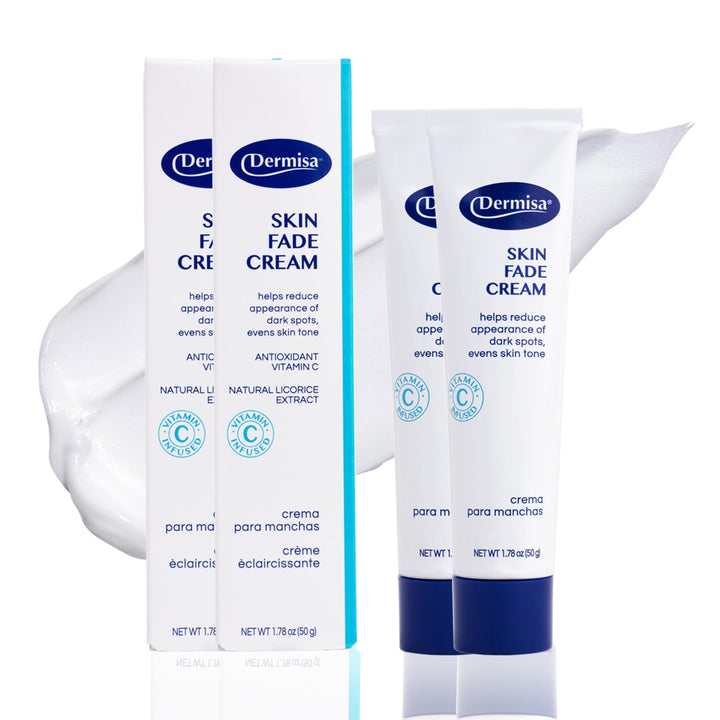 Dermisa front packaging showing product and benefits for clearer skin