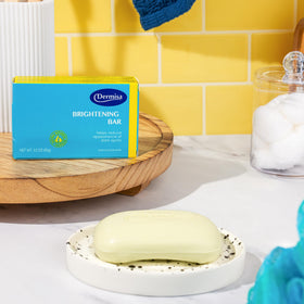 Dermisa application on forearm demonstrating gentle, even cleansing