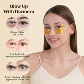 DERMORA close-up of soft gel texture delivering hydrating benefits