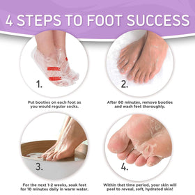 Dermora peeling process progress revealing natural shedding and smoother skin result