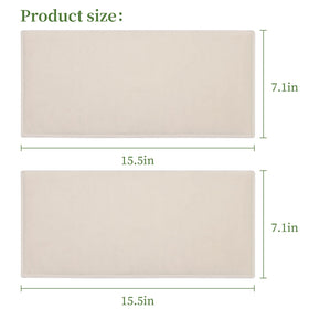 DEROWN folded flannel stored in a resealable bag for reuse
