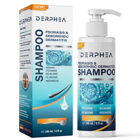 DERPHEA front packaging showing clean scalp care benefits