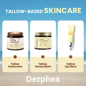 DERPHEA lifestyle image of lips in cold weather demonstrating protection